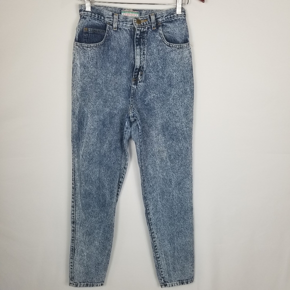 Stefano International Denim - Vintage Stefano High Rise Acid Wash Mom Jeans Stefano International Denim - Vintage Stefano High Rise Acid Wash Mom Jeans
